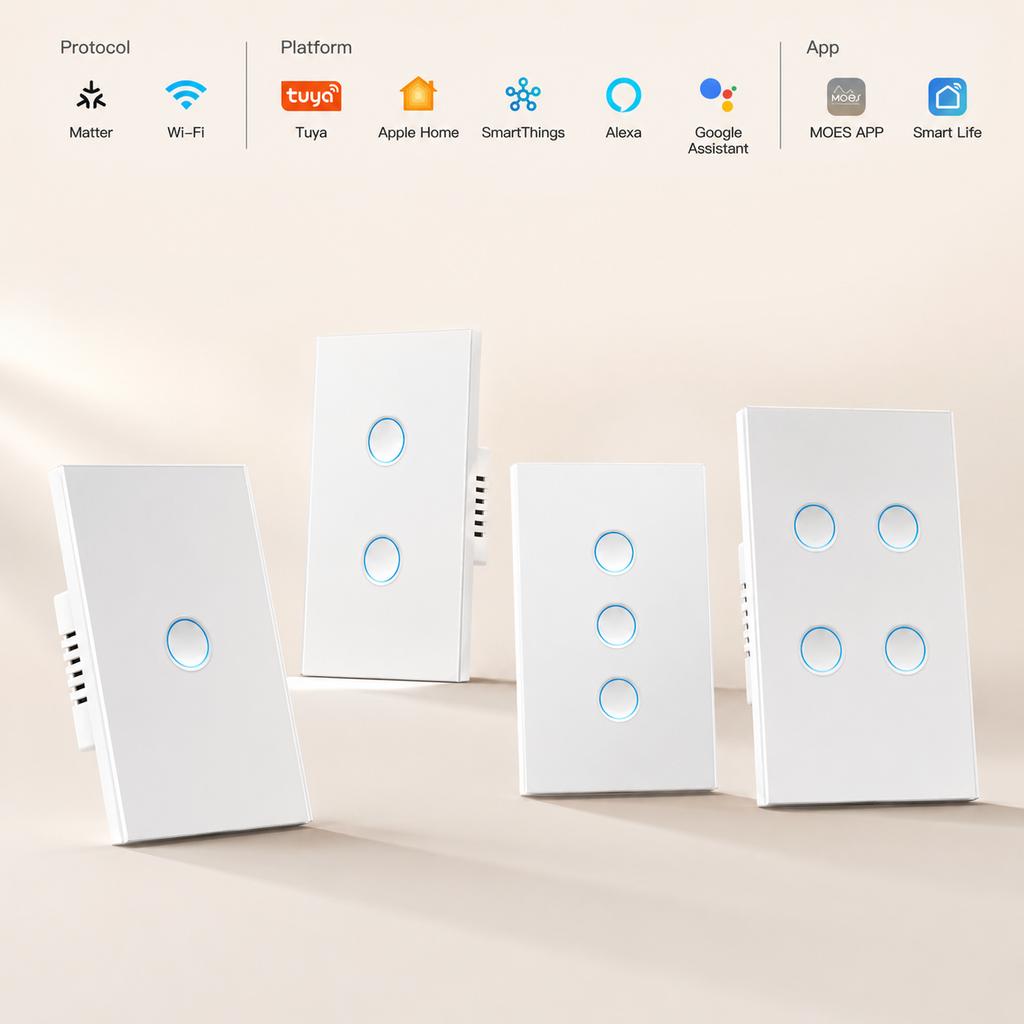 Zigbee Smart Touch Scene Switch main product image