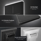 Wi-Fi Smart Scene Wall Switch smart wall control product image 7