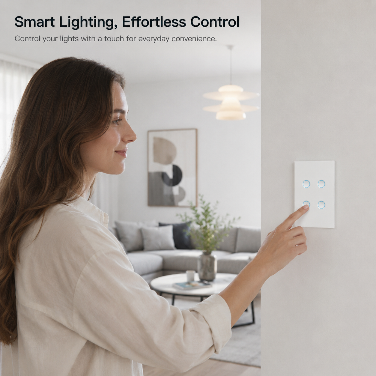 Zigbee Smart Touch Scene Switch detail image 3