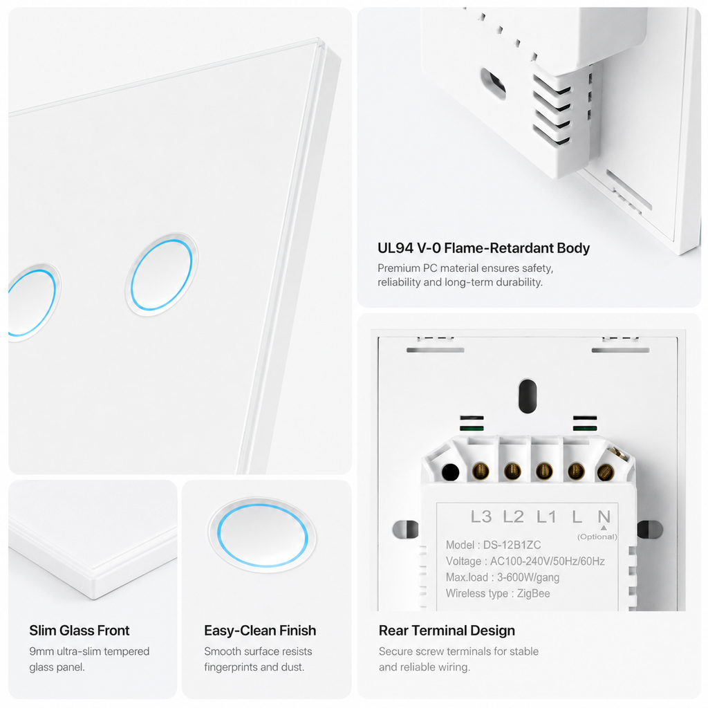 Zigbee Smart Touch Scene Switch detail image 7