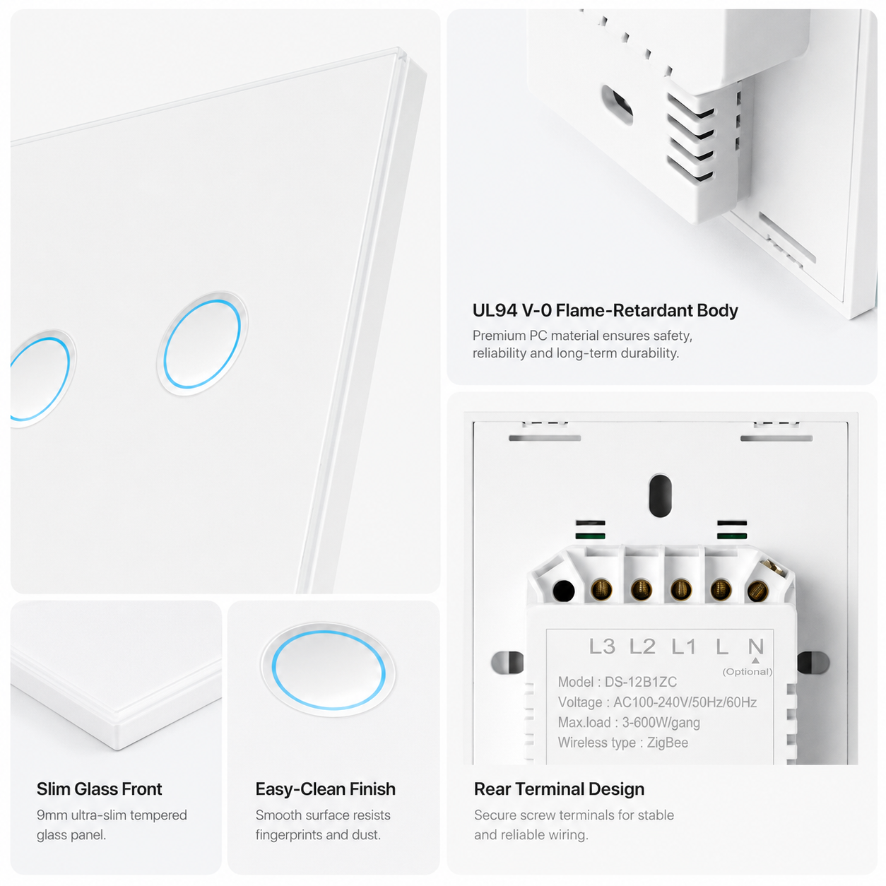 Zigbee Smart Touch Scene Switch detail image 7