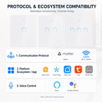 Matter Wi-Fi Smart Touch Light Switch detail image 9