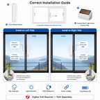 Smart Rain & Light Window Automation Kit window and curtain automation product image 2