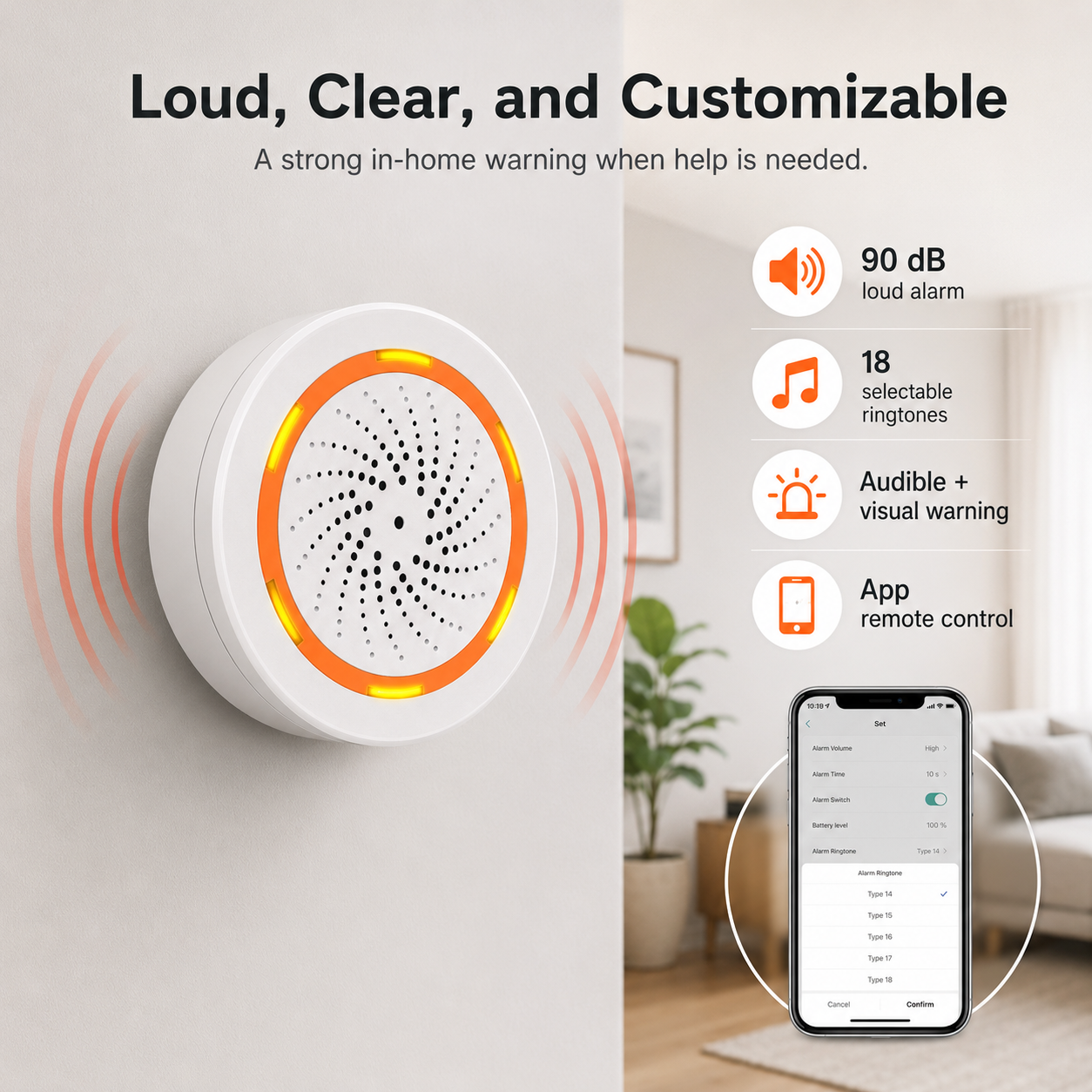 SOS Emergency Button & Smart Alarm Kit smart safety and security product image 3