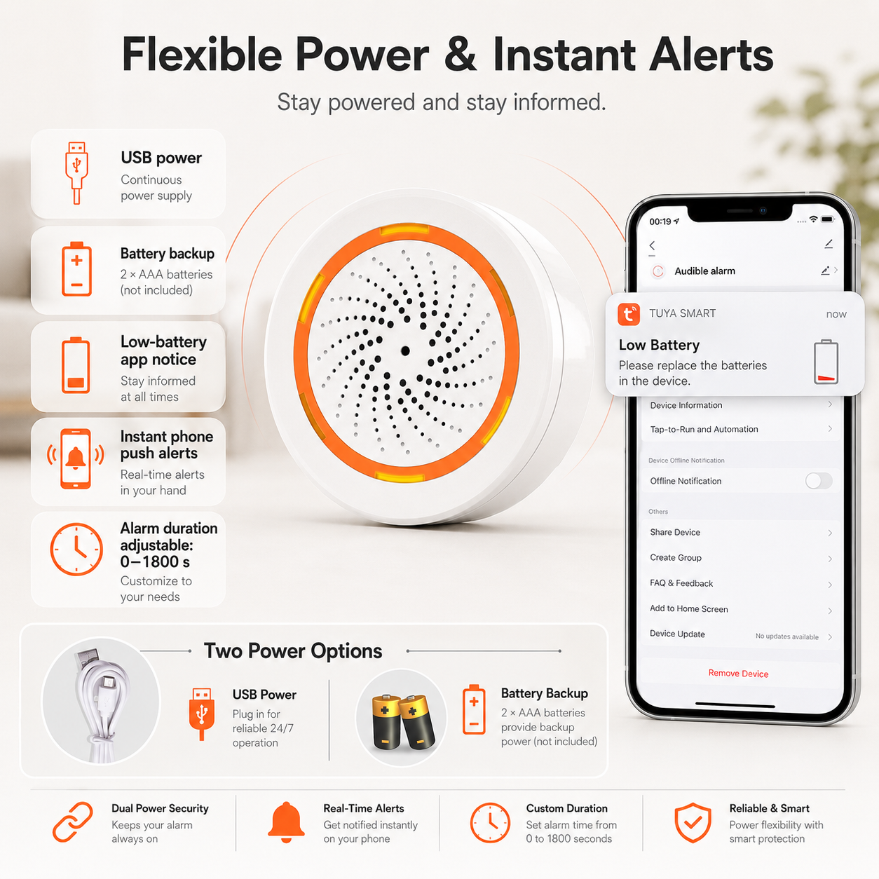 SOS Emergency Button & Smart Alarm Kit smart safety and security product image 2