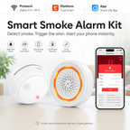 Smart Smoke Alarm Kit smart safety and security main product image