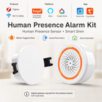 Human Presence Sensor Alarm Kit smart safety and security main product image