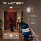Human Presence Sensor Alarm Kit smart safety and security product image 3