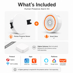 Human Presence Sensor Alarm Kit smart safety and security product image 9