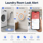 Water Leak Sensor Alarm Kit water leak protection product image 4
