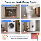 Water Leak Sensor Alarm Kit water leak protection product image 7