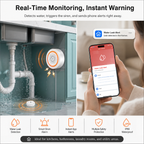 Water Leak Sensor Alarm Kit water leak protection product image 8