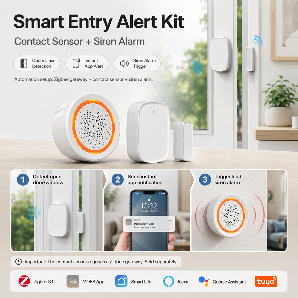 Smart Entry Alert Kit smart safety and security product image 4