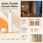 Smart Curtain Automation Bundle with Light Sensor window and curtain automation product image 8
