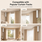 Smart Curtain Automation Bundle with Light Sensor window and curtain automation product image 9