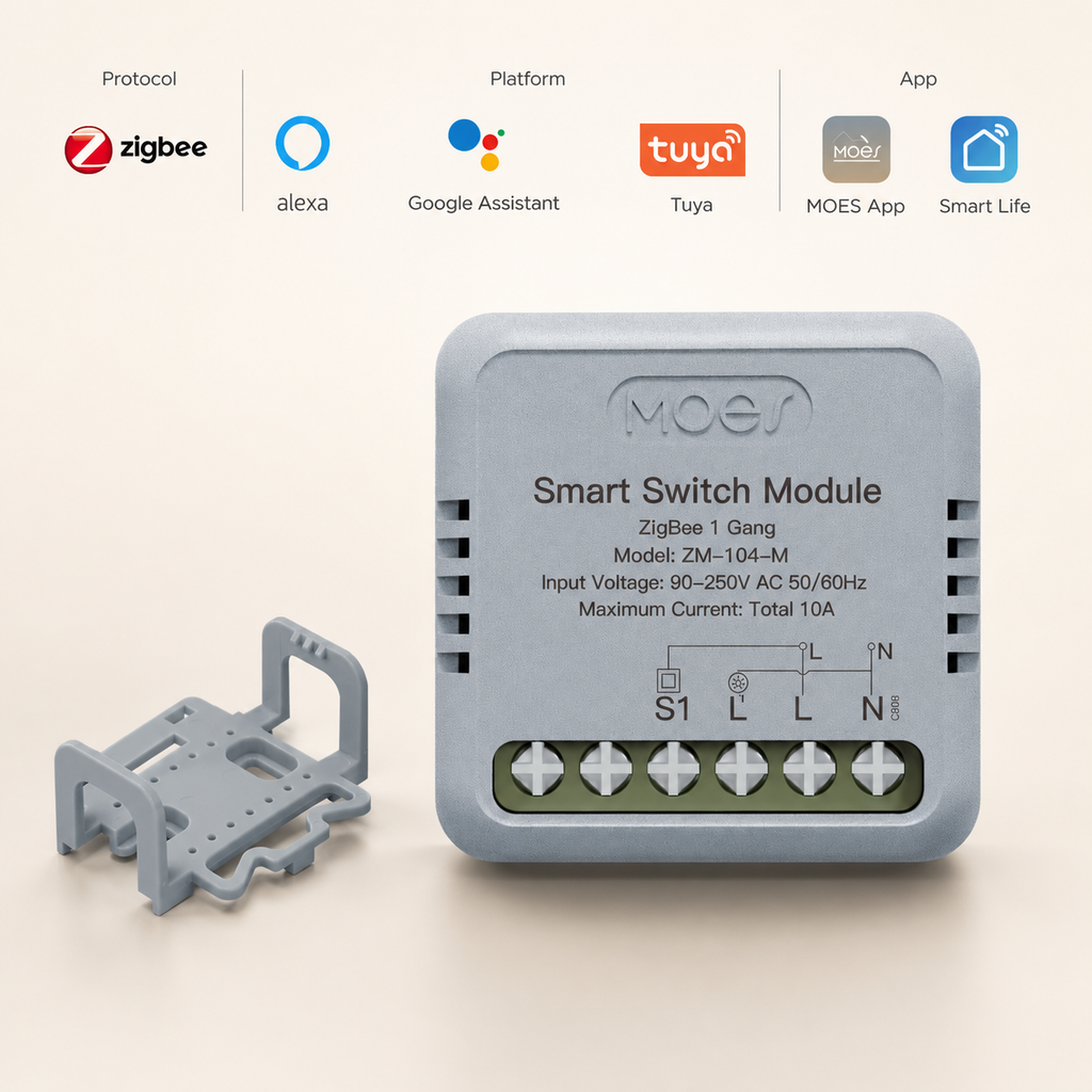 Mini Smart Switch Module for Lights & Sockets smart lighting main product image