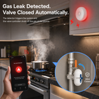 Automatic Gas Shutoff Kit with Smart Valve Controller gas safety automation product image 10