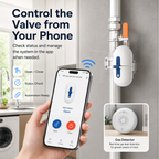 Automatic Gas Shutoff Kit with Smart Valve Controller gas safety automation product image 3
