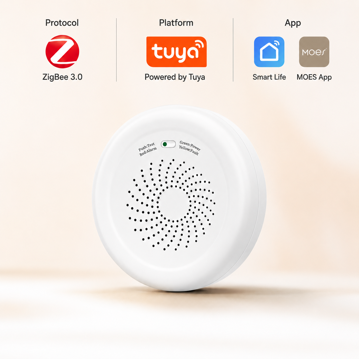 Zigbee Natural Gas Detector gas safety automation main product image