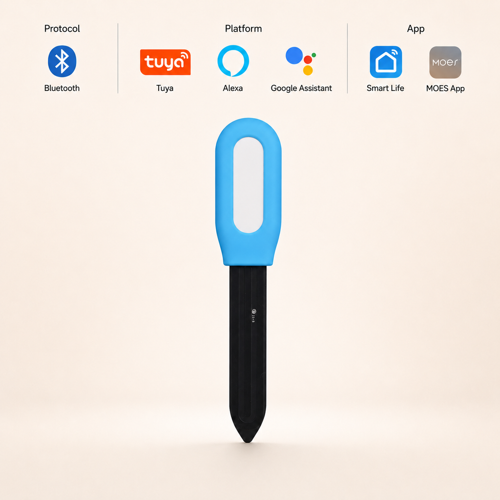 Bluetooth Soil Moisture & Temperature Sensor smart irrigation main product image