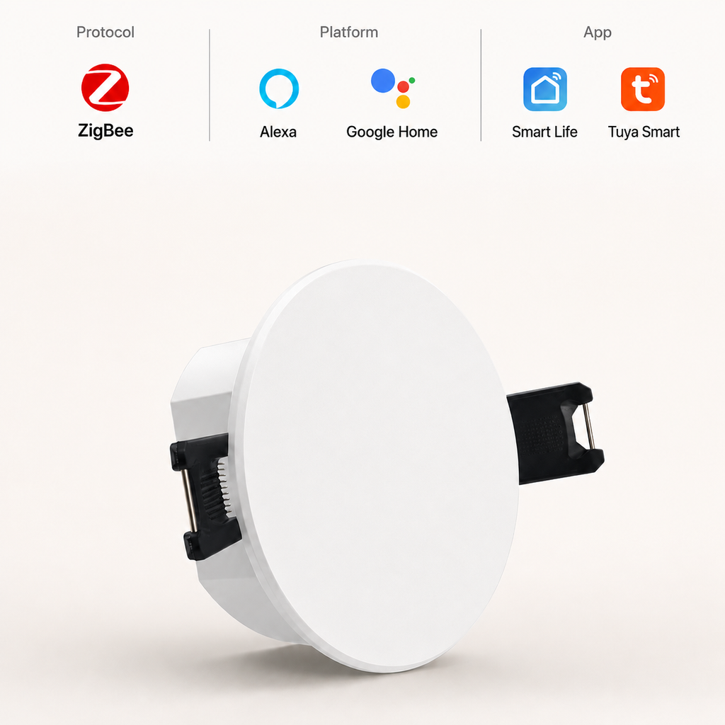 Zigbee Recessed mmWave Presence Sensor smart irrigation main product image