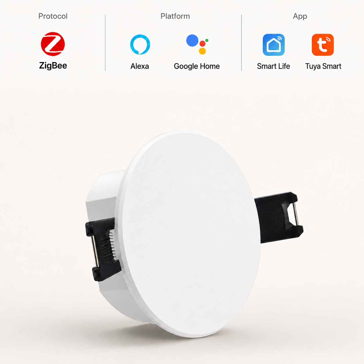 Zigbee Recessed mmWave Presence Sensor smart irrigation main product image