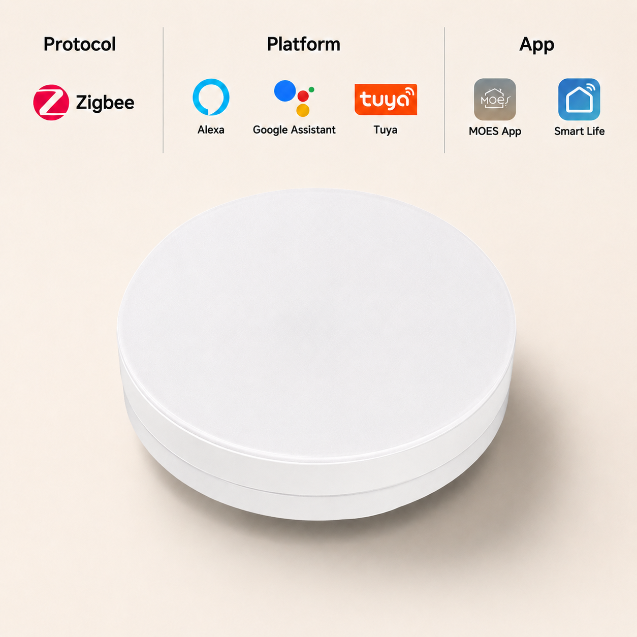 Zigbee GX53 Smart Puck Light smart irrigation main product image