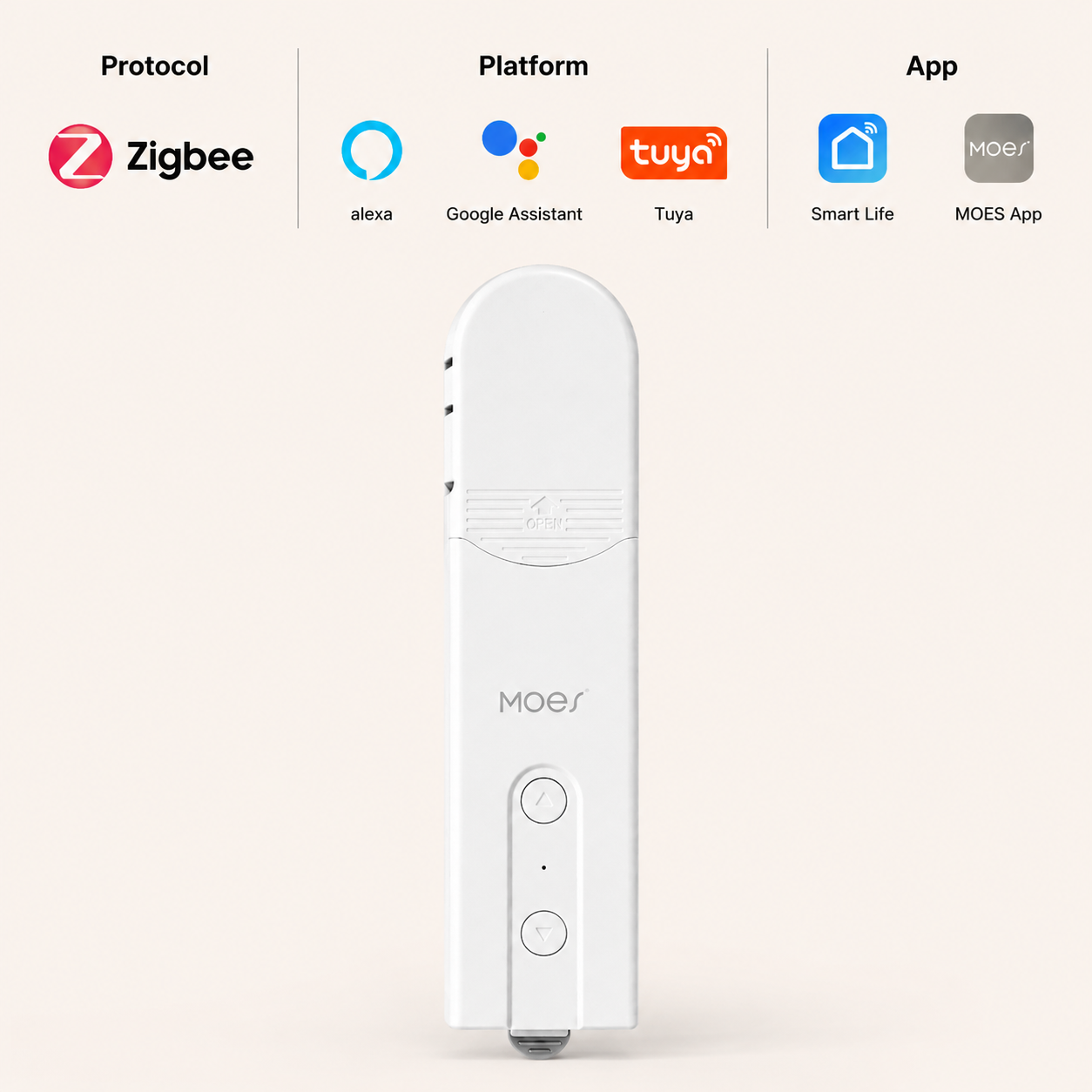 Smart Wi-Fi Chain Pull Blind Motor smart irrigation main product image