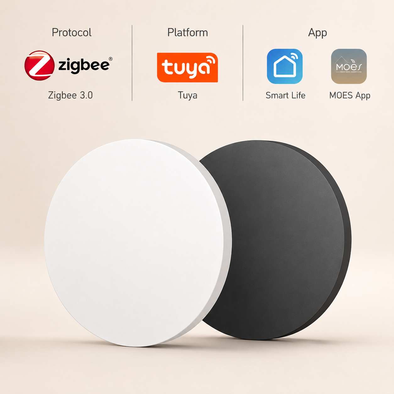 Zigbee Wireless Scene Button smart wall control main product image