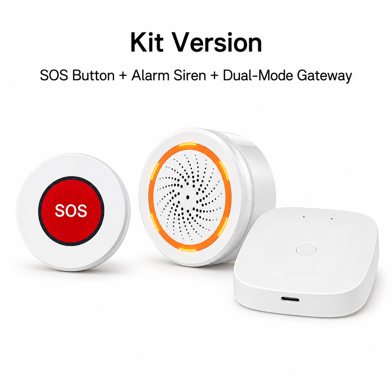 SOS Emergency Button & Smart Alarm Kit smart safety and security product image 11