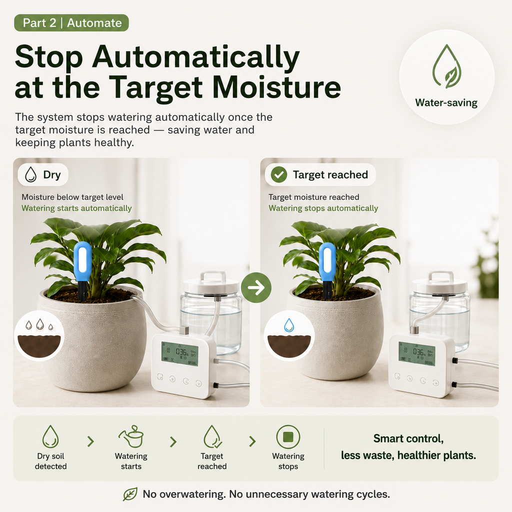 Smart Automatic Plant Watering Bundle with Soil Sensor smart irrigation product image 5