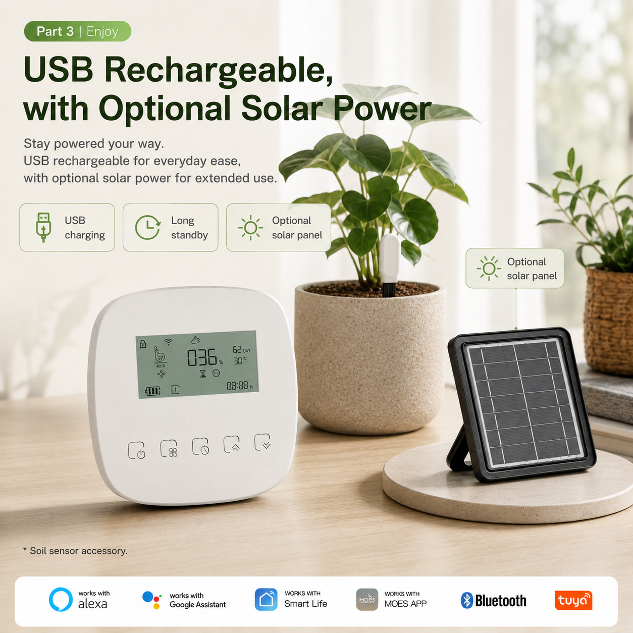 Smart Automatic Plant Watering Bundle with Soil Sensor smart irrigation product image 9