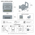 Mini Smart Switch Module for Lights & Sockets smart lighting product image 9