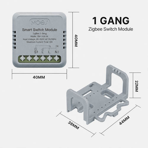 Mini Smart Switch Module for Lights & Sockets smart lighting product image 2