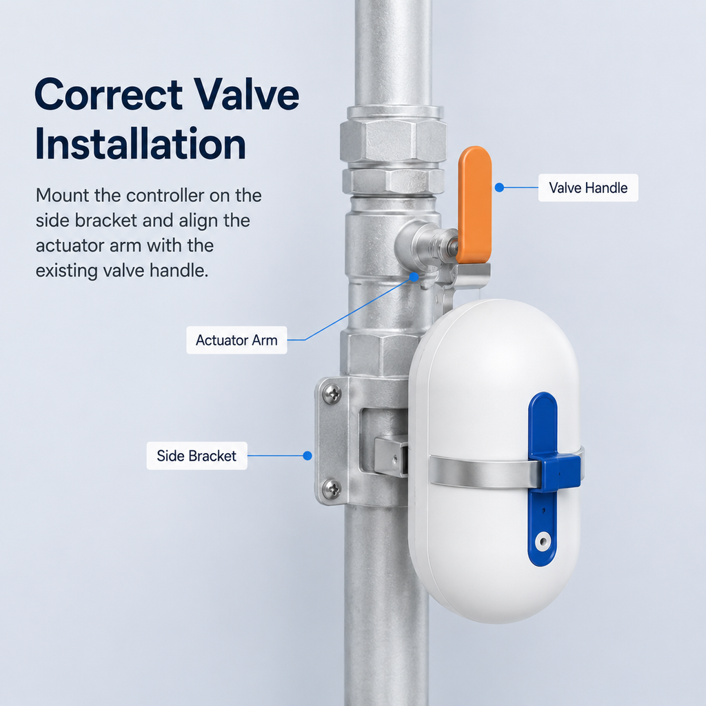 Smart Water Leak Protection Kit with Valve Controller water leak protection product image 3