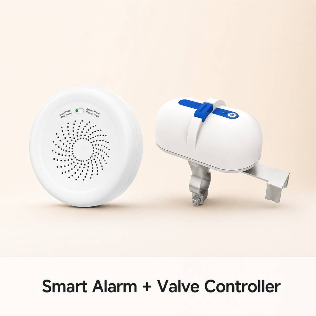 Automatic Gas Shutoff Kit with Smart Valve Controller gas safety automation main product image