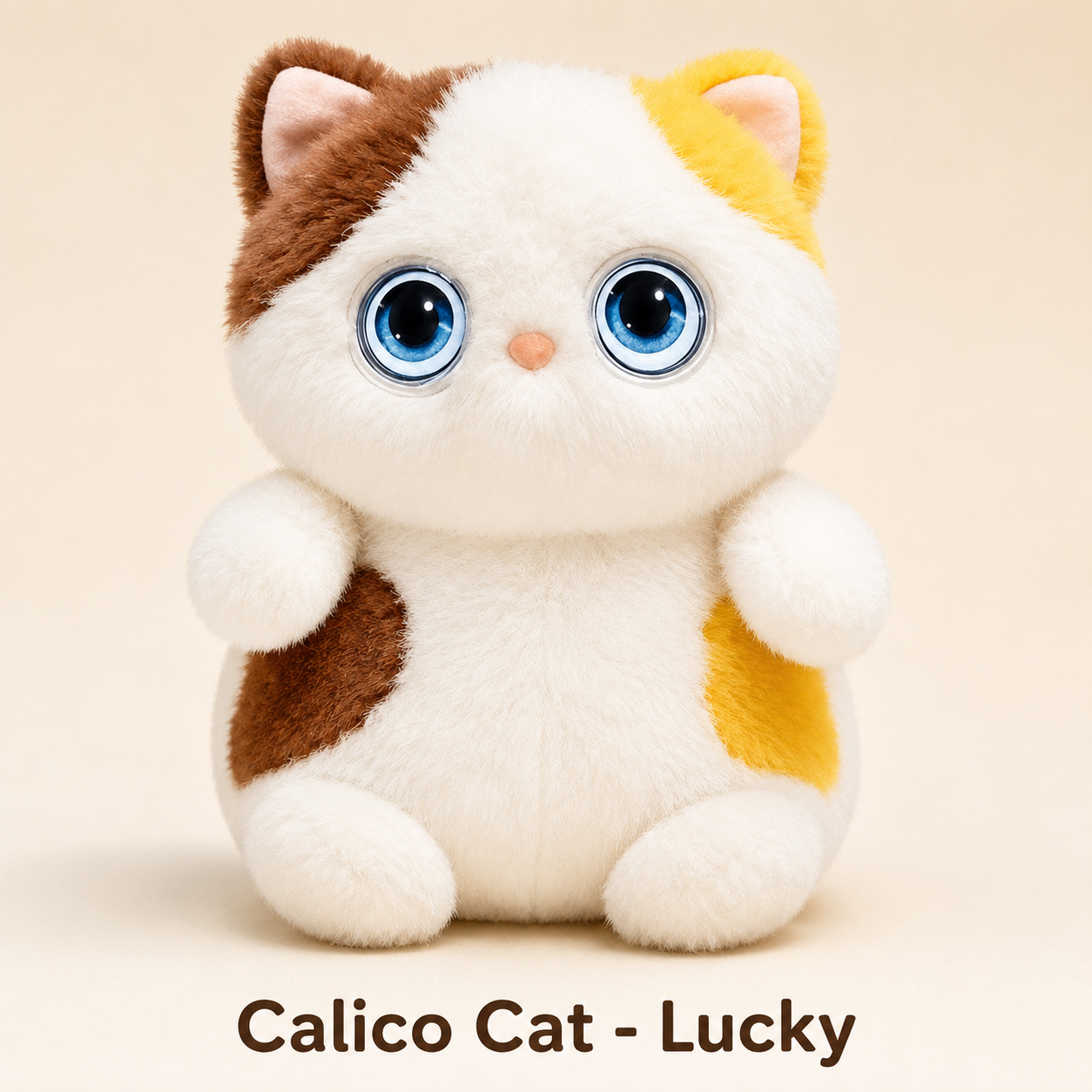 AI Plush Cat Companion Toy with Moving Eyes & Tuya Support smart toy product image 11