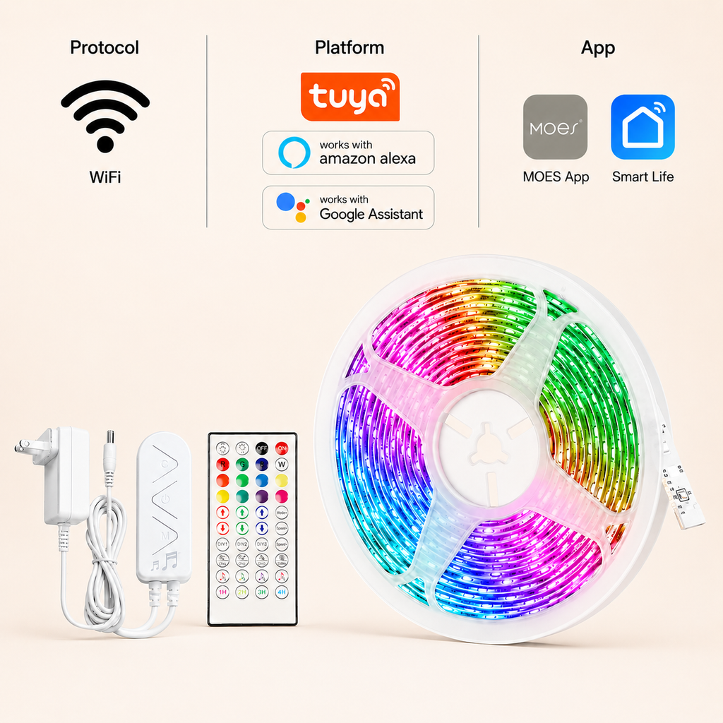 Zigbee RGB Downlight, 7W smart irrigation main product image
