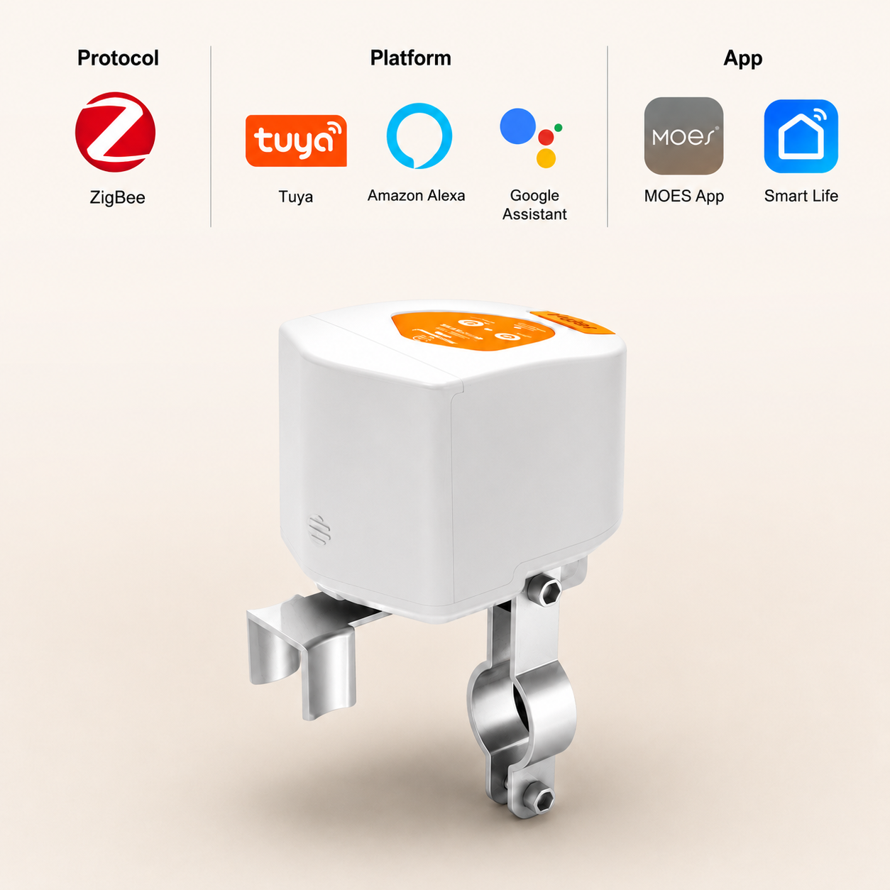 Zigbee Water & Gas Valve Controller gas safety automation main product image
