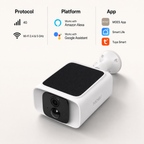Smart Solar Wi-Fi Outdoor Security Camera smart safety and security main product image