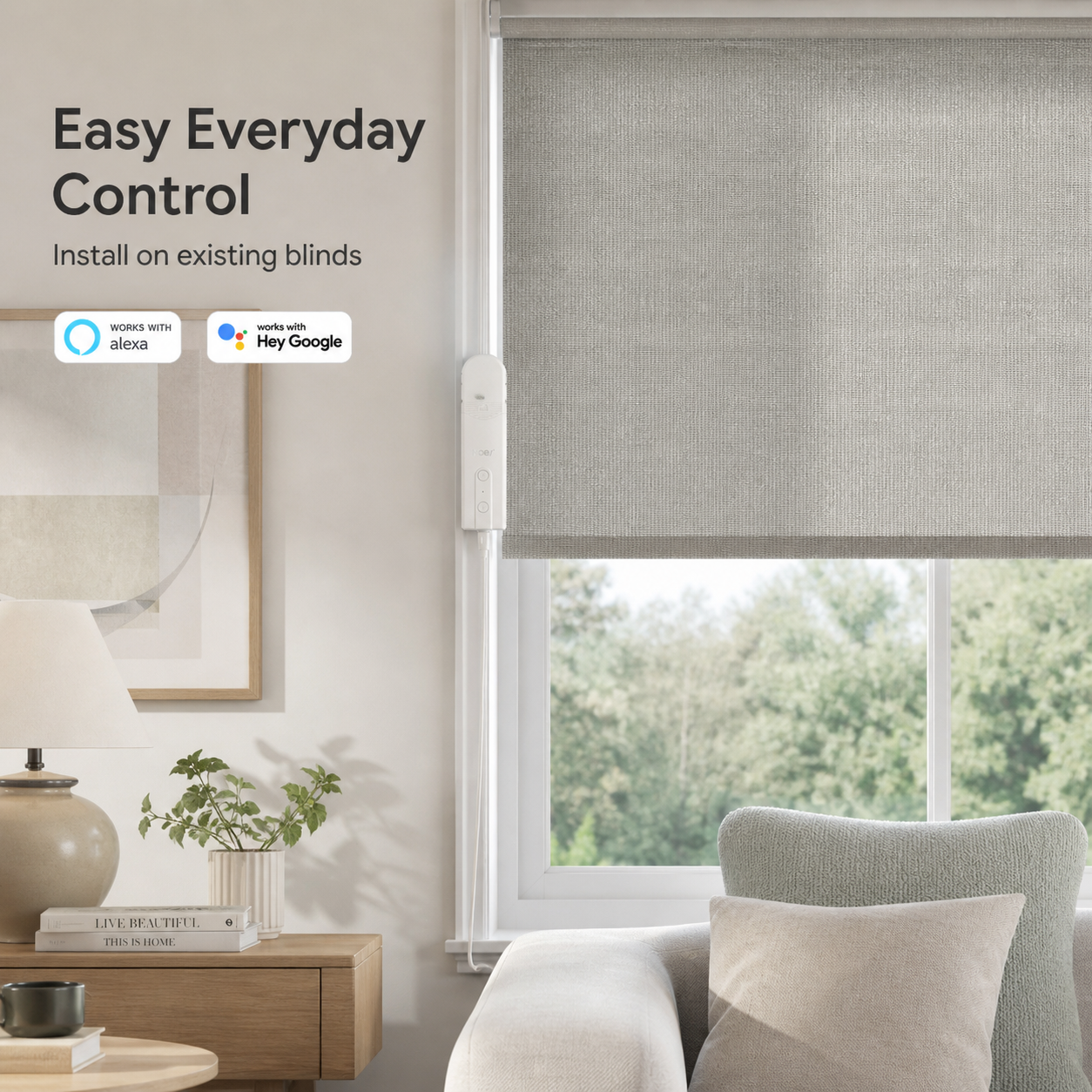 Smart Wi-Fi Chain Pull Blind Motor smart irrigation product image 3