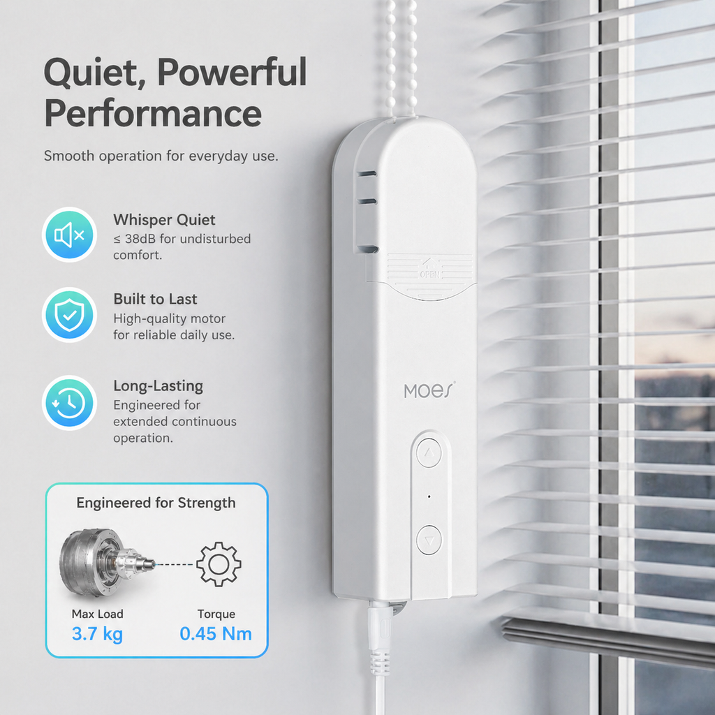 Smart Wi-Fi Chain Pull Blind Motor smart irrigation product image 6