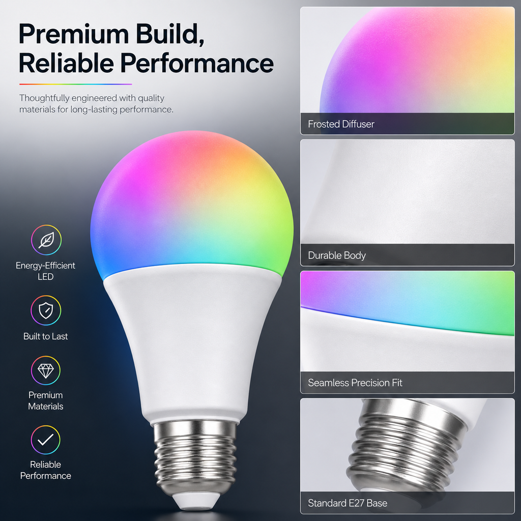 Bluetooth E27 Smart Bulb smart irrigation product image 7