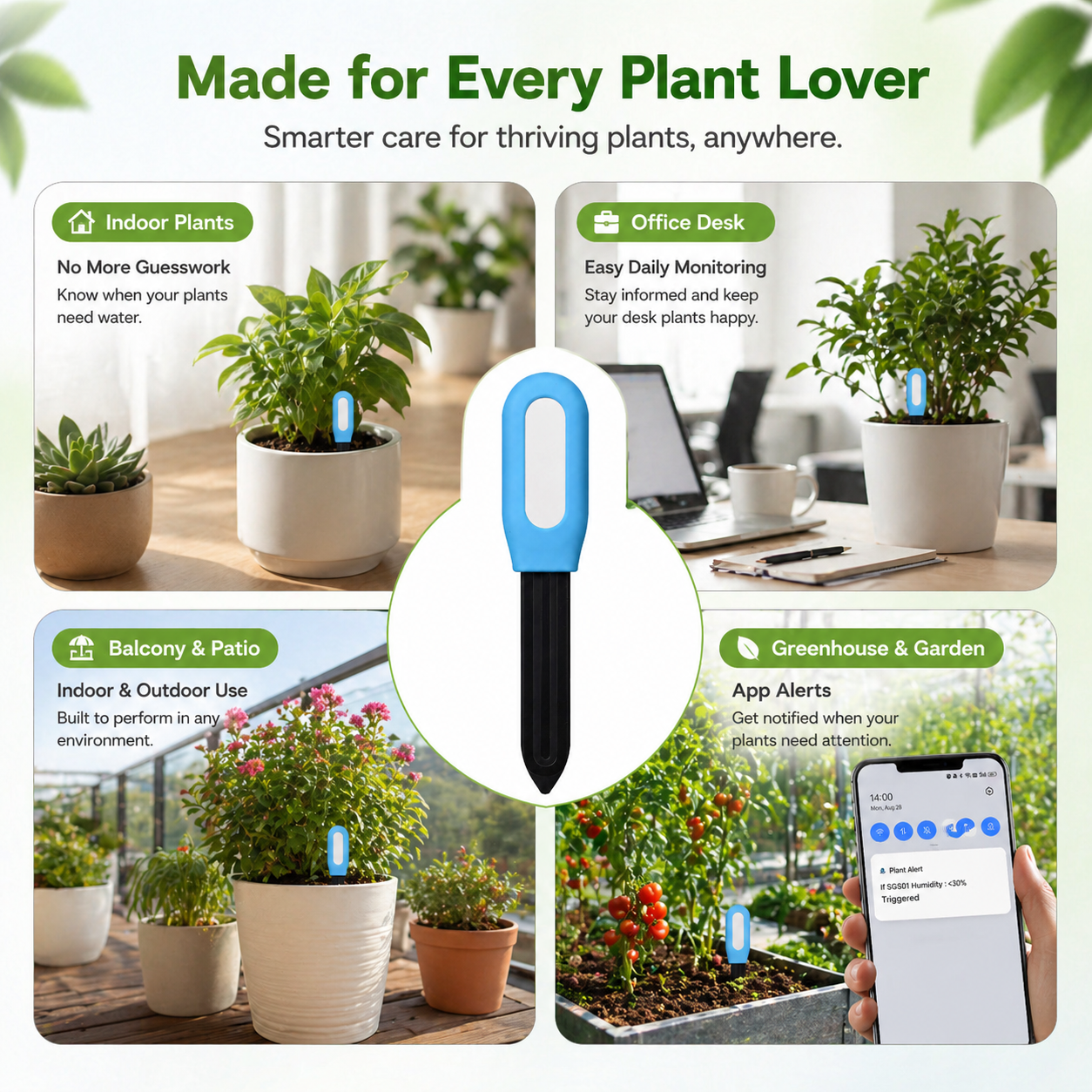 Bluetooth Soil Moisture & Temperature Sensor smart irrigation product image 5