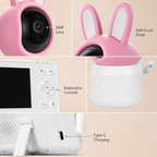 Smart Wi-Fi Baby Monitor Camera with LCD Screen smart safety and security product image 6