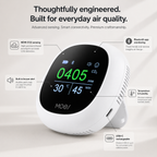 Bluetooth CO2 Monitor with Temperature & Humidity smart safety and security product image 6