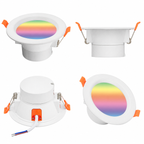 Zigbee RGB LED Downlight, 6W smart irrigation product image 2