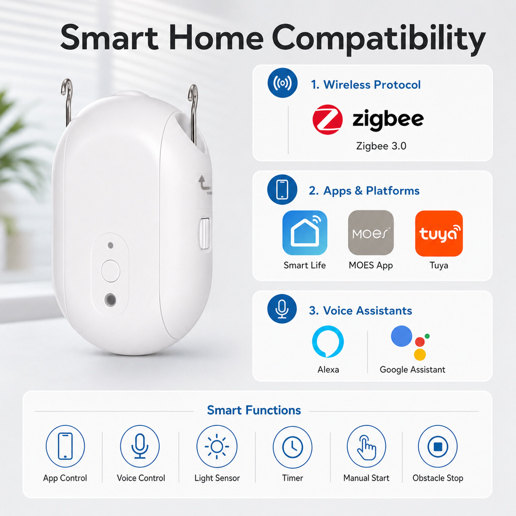 Zigbee Curtain Robot Motor smart irrigation product image 9