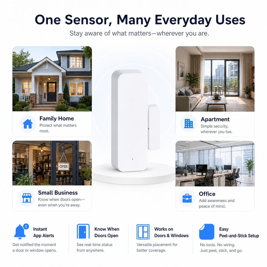 Smart Wi-Fi Door & Window Sensor smart irrigation product image 5