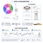 Zigbee RGB Downlight, 7W smart irrigation product image 8